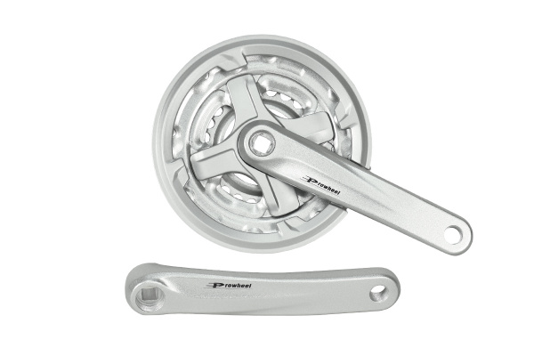 Система PROWHEEL TA-CM68*175mm,(42/34/24)AL-6061-T6,CHAINLINE:48.5,под квадрат 120,серебр